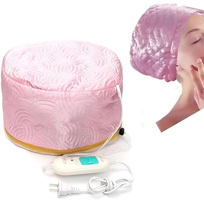 Hair Treatment Cap - Intensive Nutrition with Portable Electric Design and Dual Adjustable Temperature Settings for Home Use - Image 2